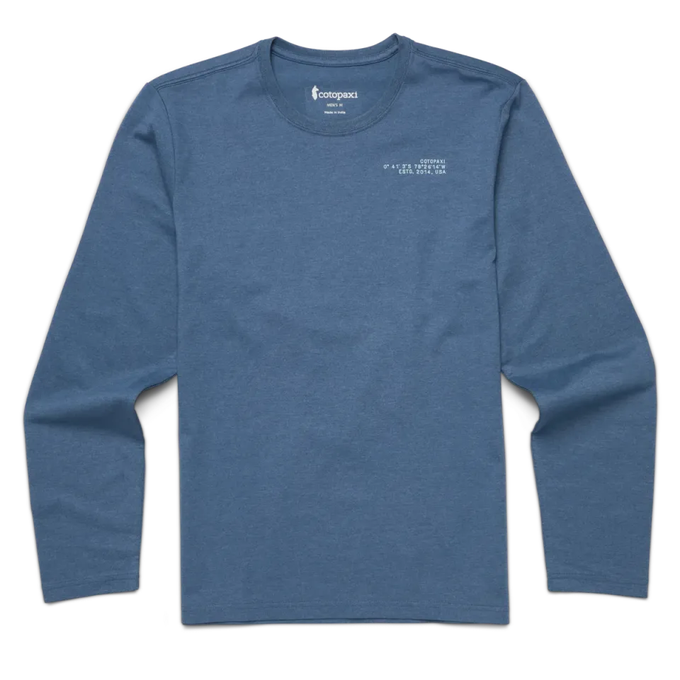 Cotopaxi Coordinates T-shirt manches longues homme Deep Sea