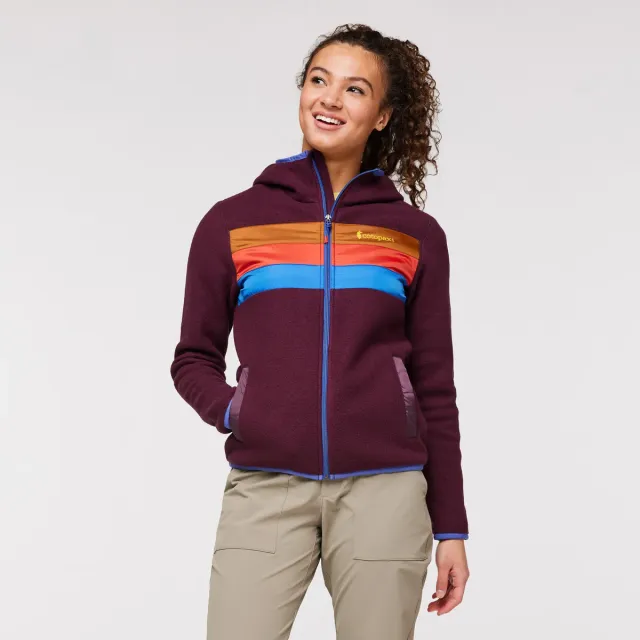Cotopaxi Teca Fleece Hooded Full-Zip veste polaire femme recyclée