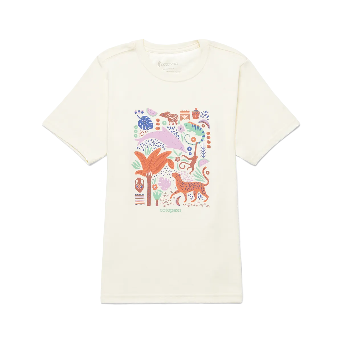 Cotopaxi Ecuador Vibes t-shirt enfant Green Tea coton