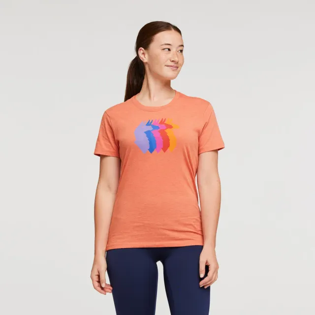 Cotopaxi Llama Sequence t-shirt femme Nectar coton