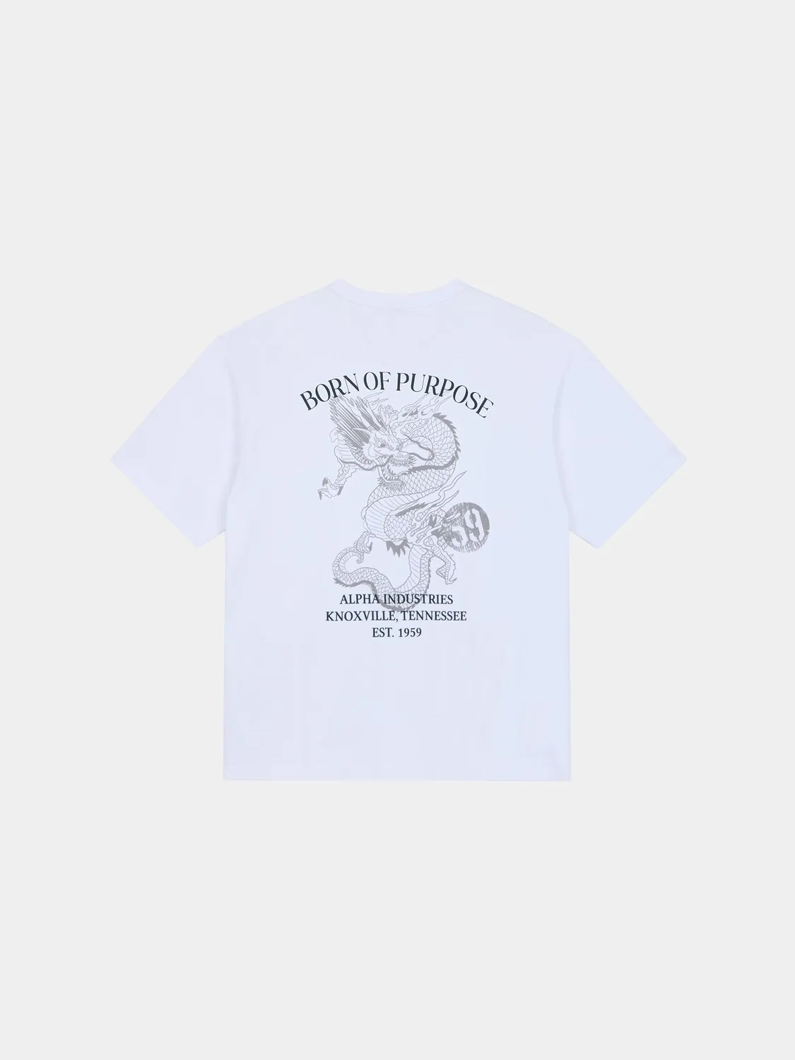 Alpha Industries Dragon t-shirt noir coton