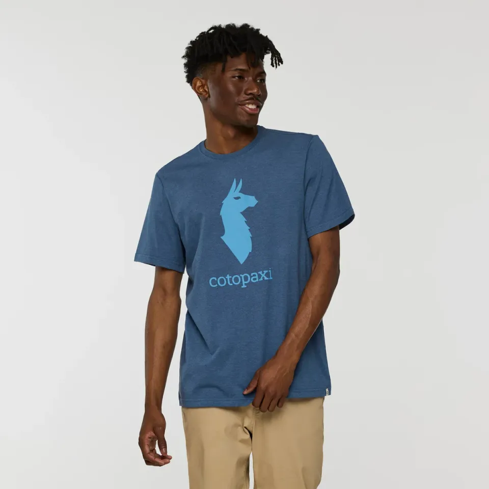 Cotopaxi Llama T-shirt homme coton bio Nutmeg