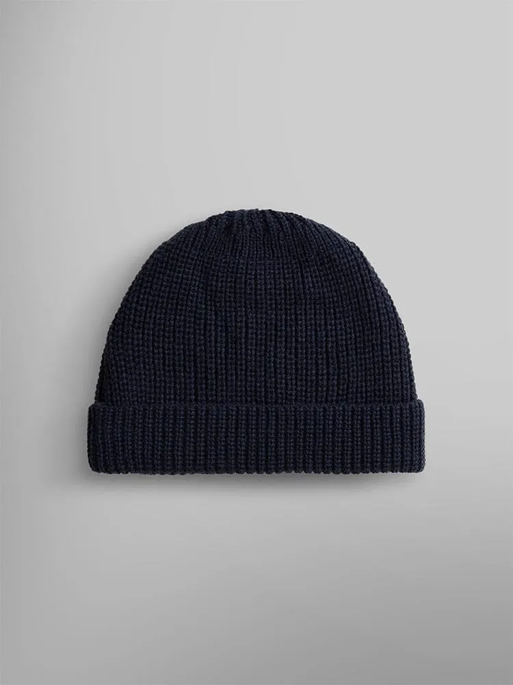 Alpha Industries Essential bonnet watch cap gris laine