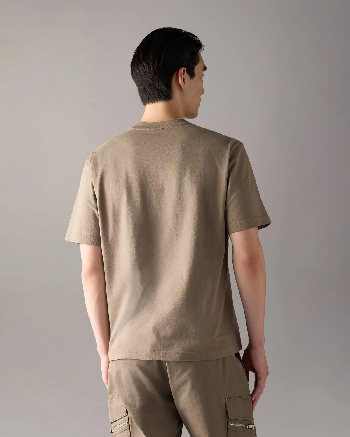 Moose Knuckles Yul Classic t-shirt gris coton