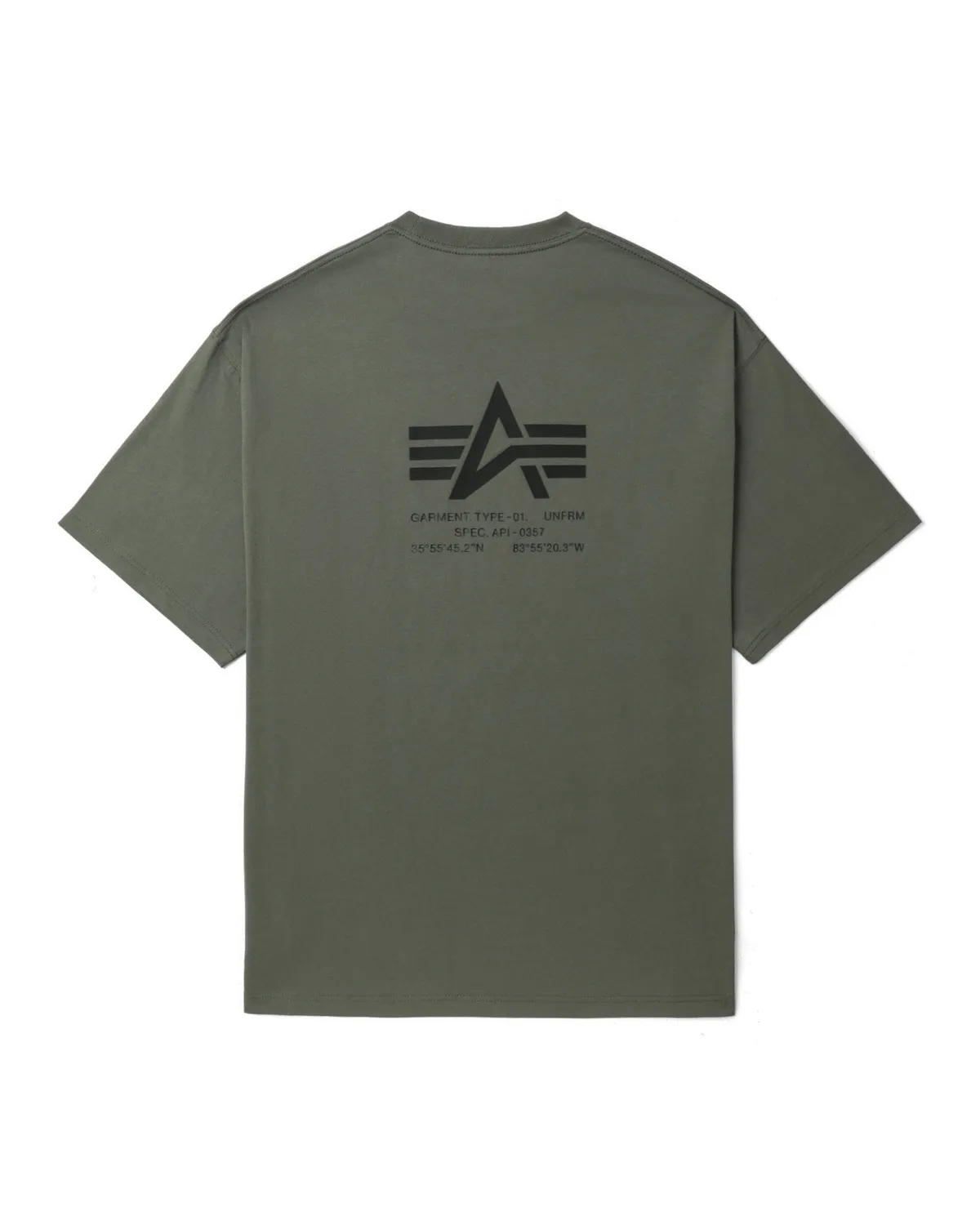 Alpha Industries UNFRM t-shirt olive coton