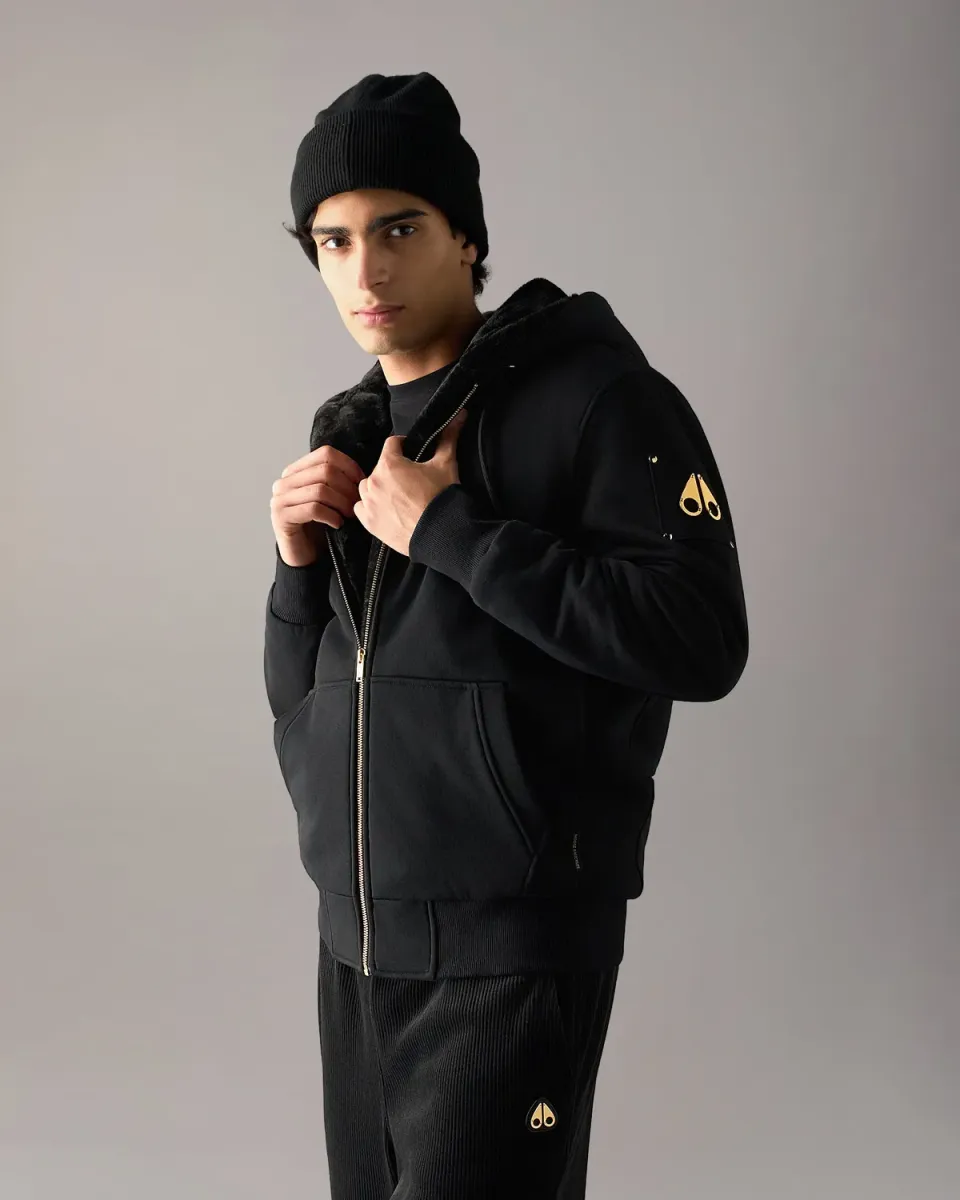 Moose Knuckles Gold Series Classic Bunny sweat à capuche noir