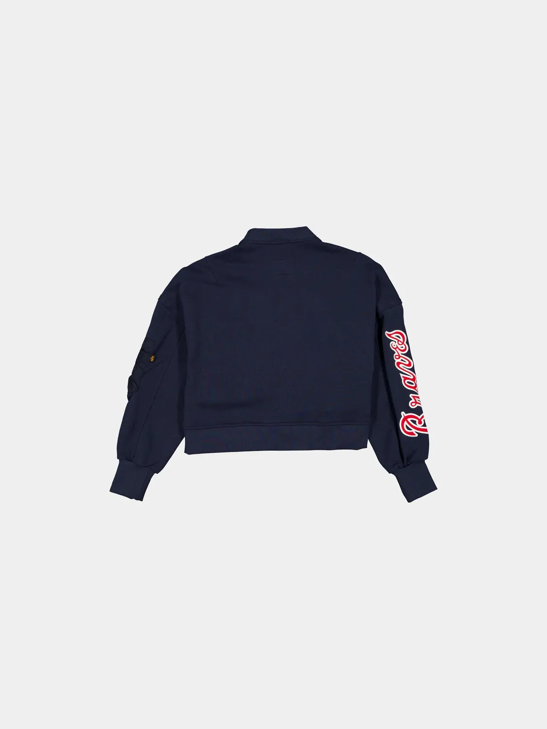 Alpha Industries L-2B Braves bomber femme molleton marine