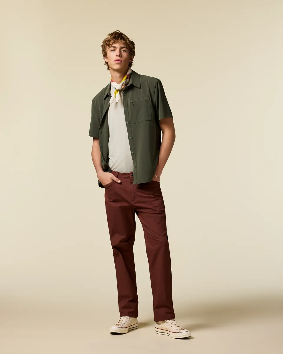 Cotopaxi Ambato Pantalon homme Khaki coton stretch