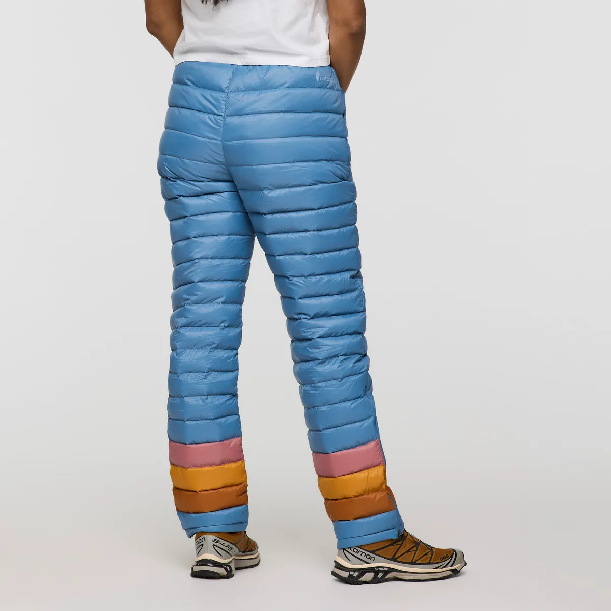 Cotopaxi Fuego pantalon duvet femme Fjord Stripes 800