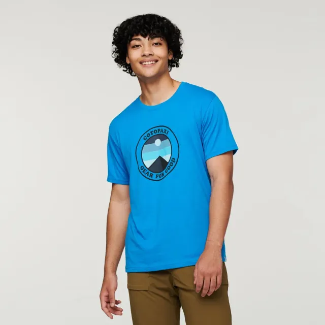 Cotopaxi Sunny Side t-shirt homme Saltwater coton bio
