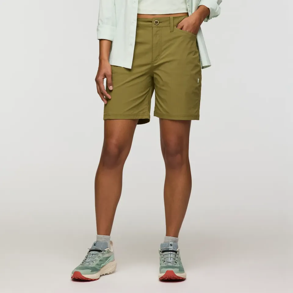 Cotopaxi Coraje Tech Short short rando femme Moss anti-UV