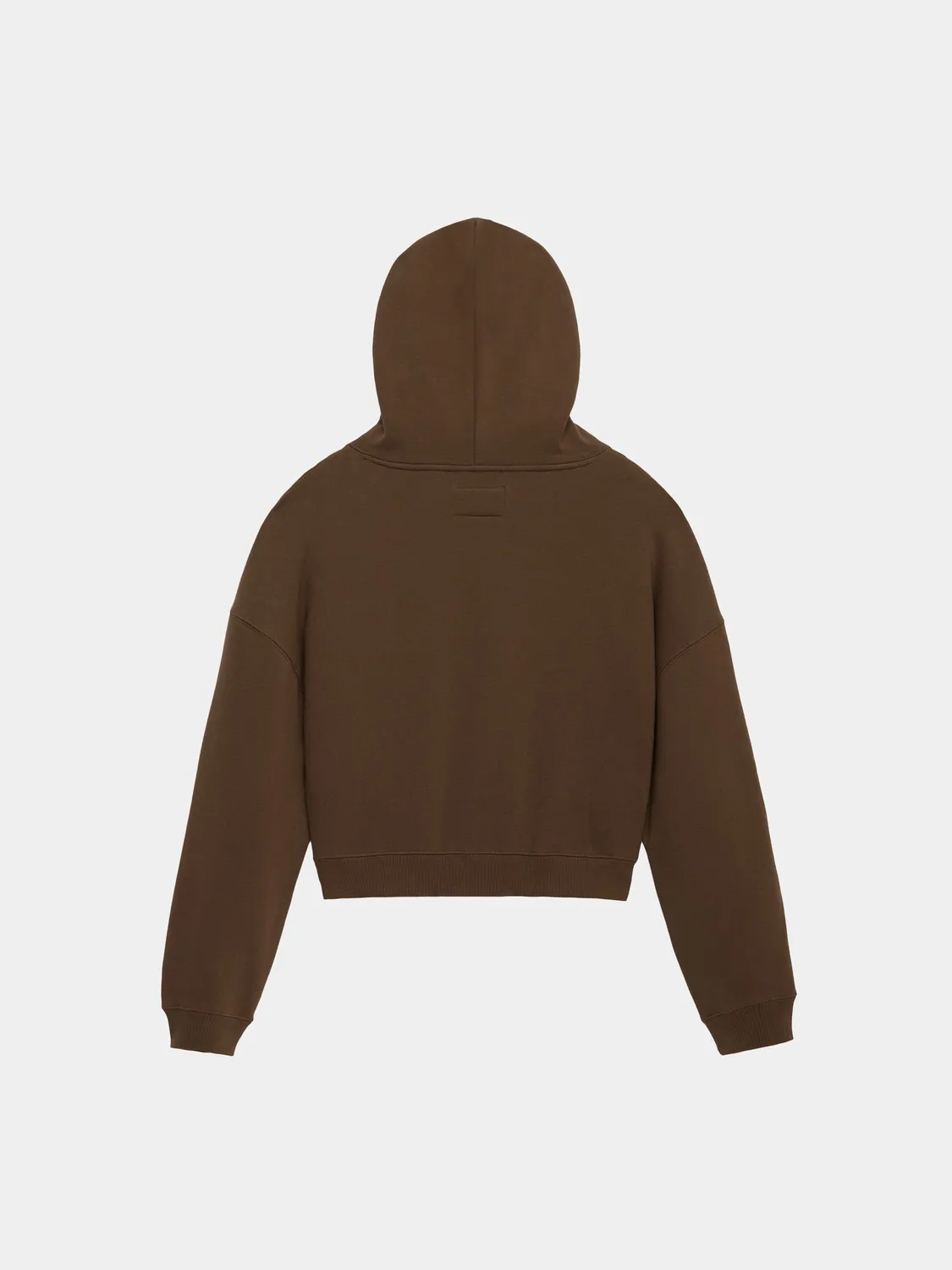 Alpha Industries Essential hoodie cropped espresso femme