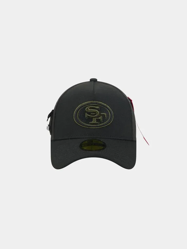 Alpha Industries 49ers New Era 59Forty Casquette Noire