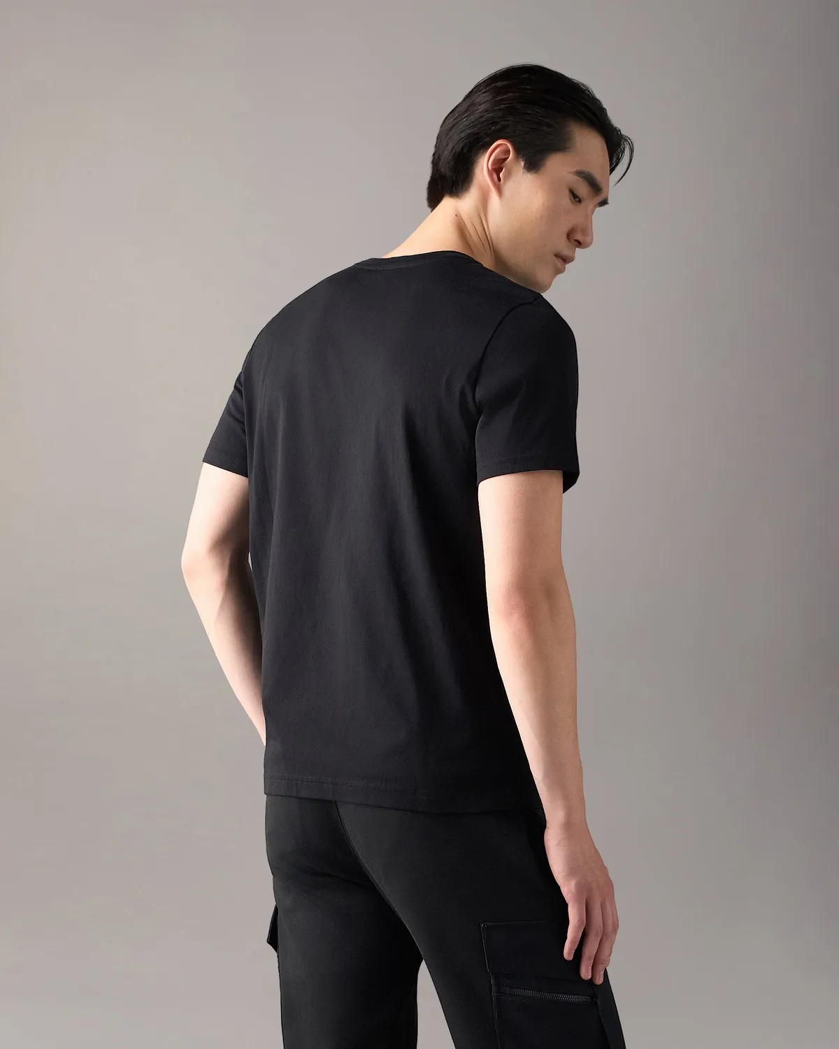 Moose Knuckles Dalon t-shirt noir coton homme