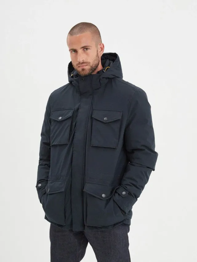 Daytona Kountze parka hiver homme navy ultra légère