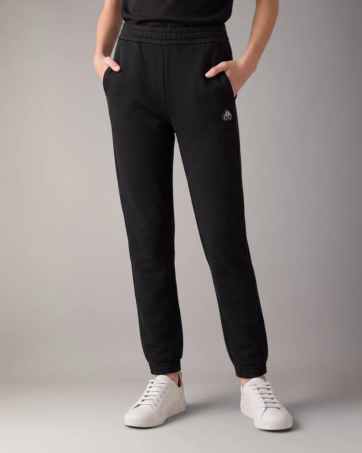 Moose Knuckles Yul jogging enfant noir doux