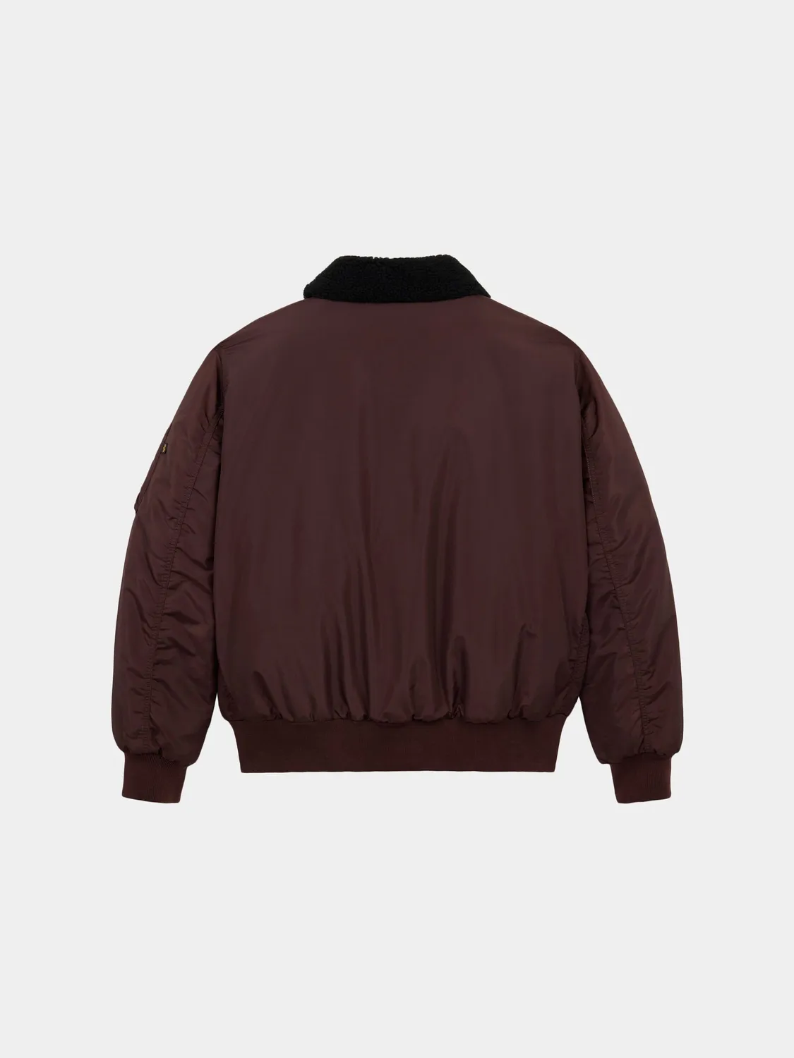 Alpha Industries CWU 45/P Oxford Sherpa bomber cocoa