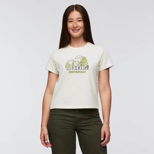 Cotopaxi Terra t-shirt femme Bone coton bio
