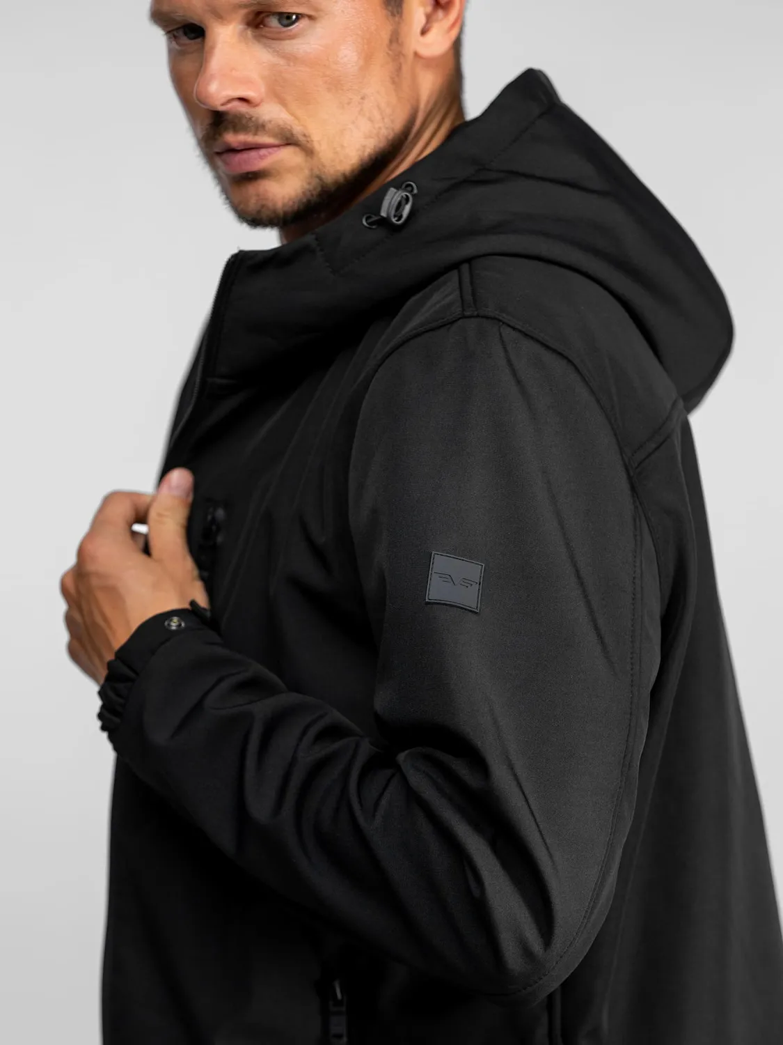 Daytona Rominson veste softshell homme noir déperlante