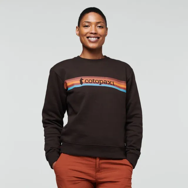 Cotopaxi On The Horizon Crew sweatshirt femme commerce équitable