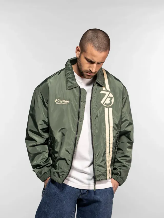 Daytona Irwin Veste racing légère noire bandes