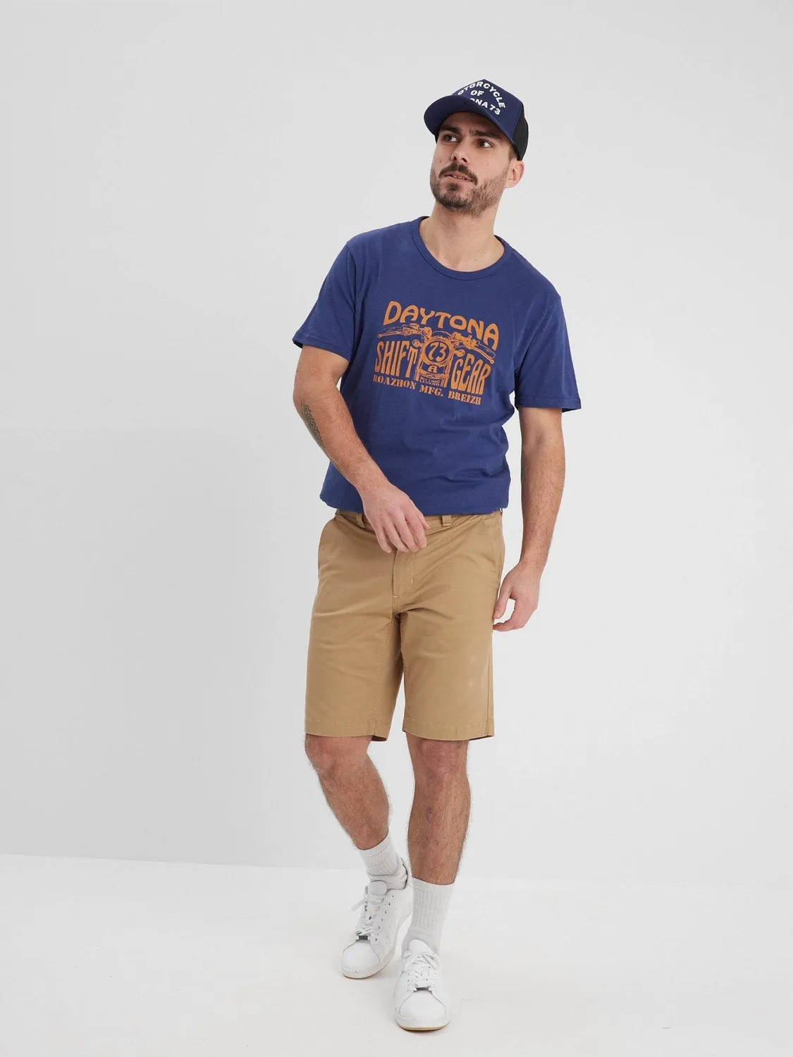 Daytona Chino bermuda short coton beige