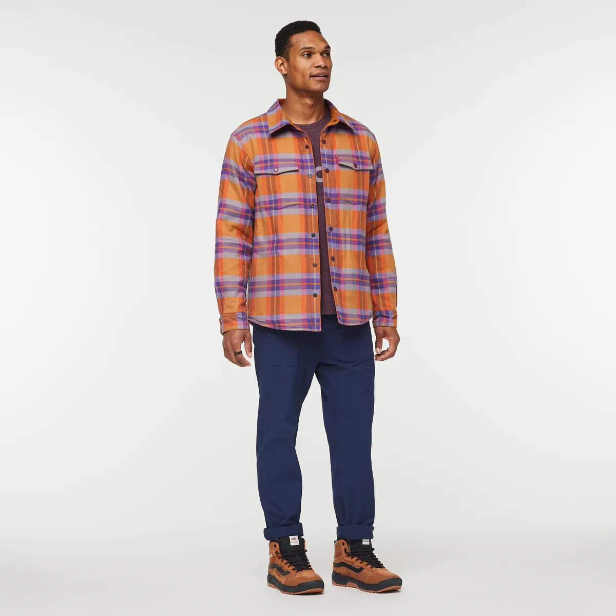 Cotopaxi Salto Veste Flanelle Homme Saddle Plaid Réversible