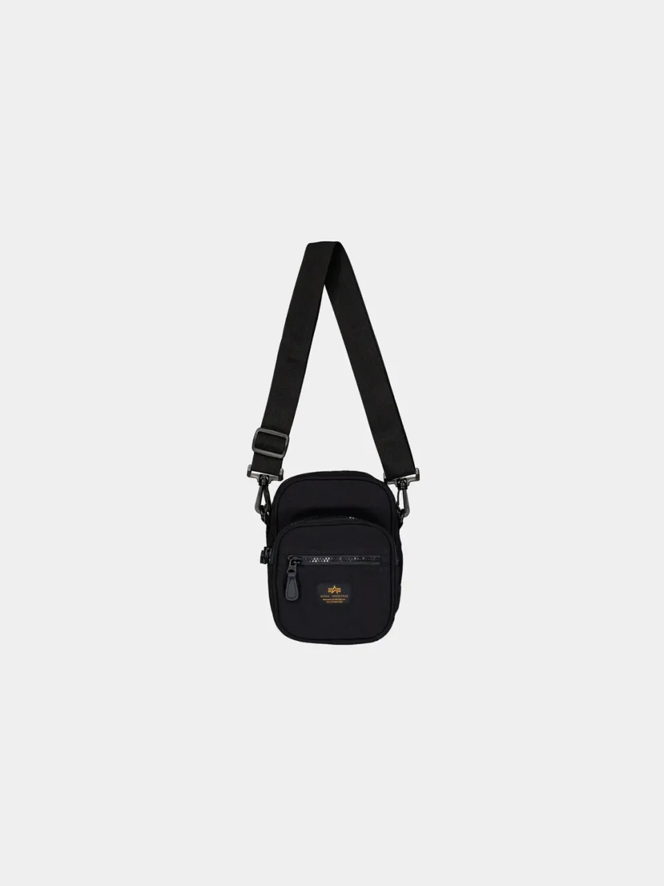 Alpha Industries Small Label sac bandoulière noir 1L