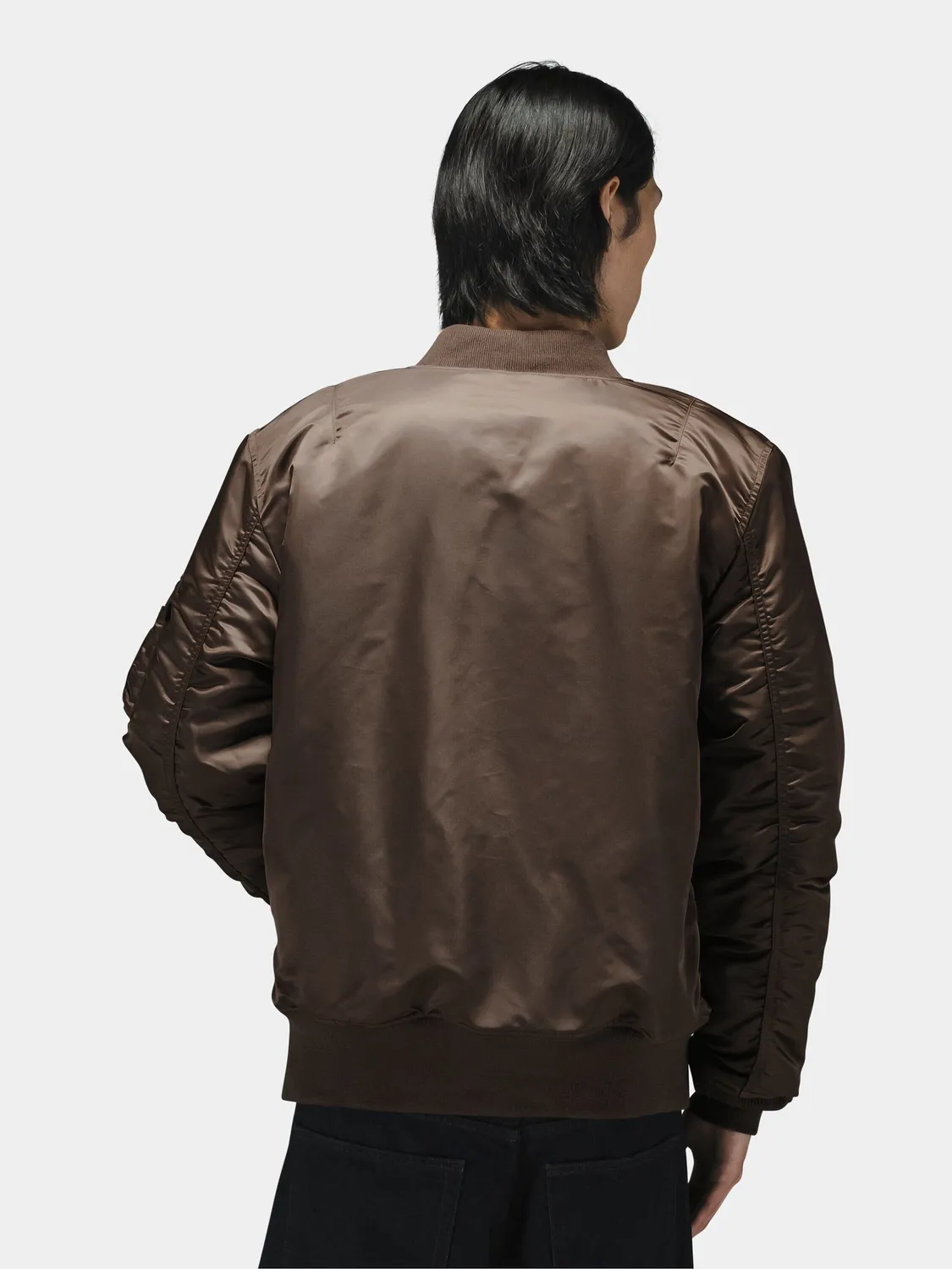 Alpha Industries MA-1 Mod bomber Coyote Brown nylon