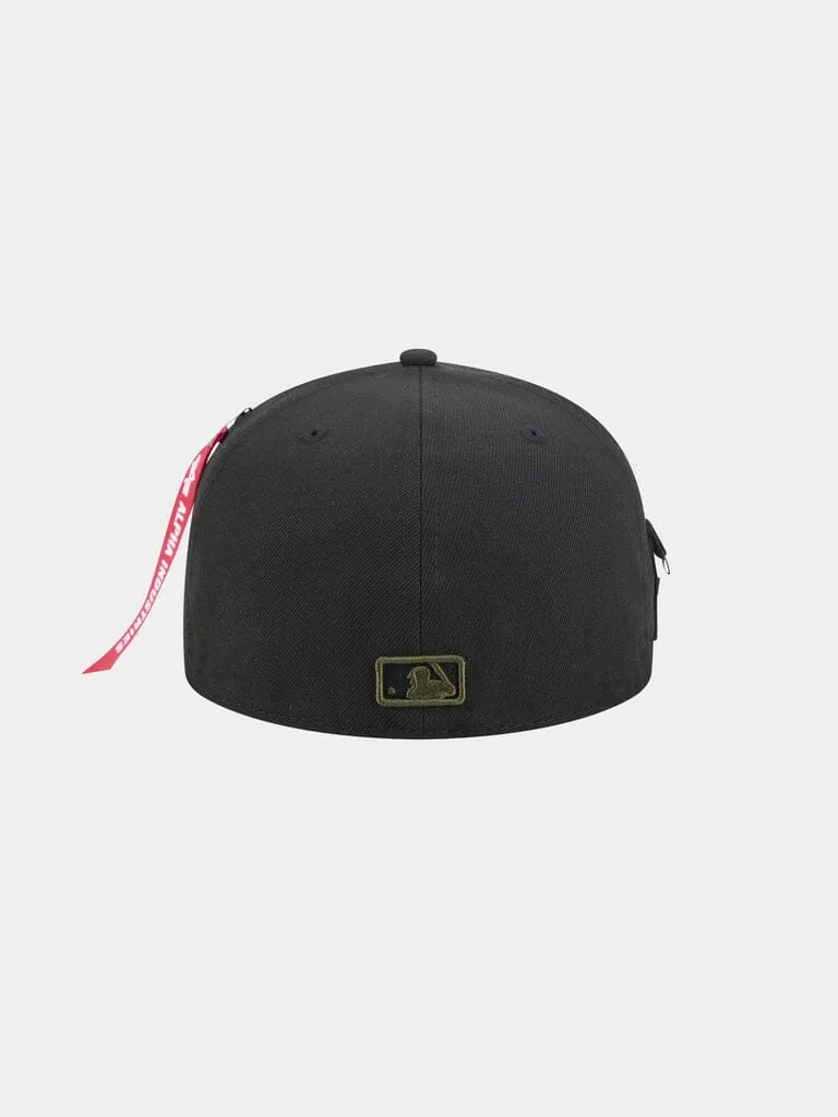 Alpha Industries Dodgers 59Fifty casquette noire polyester