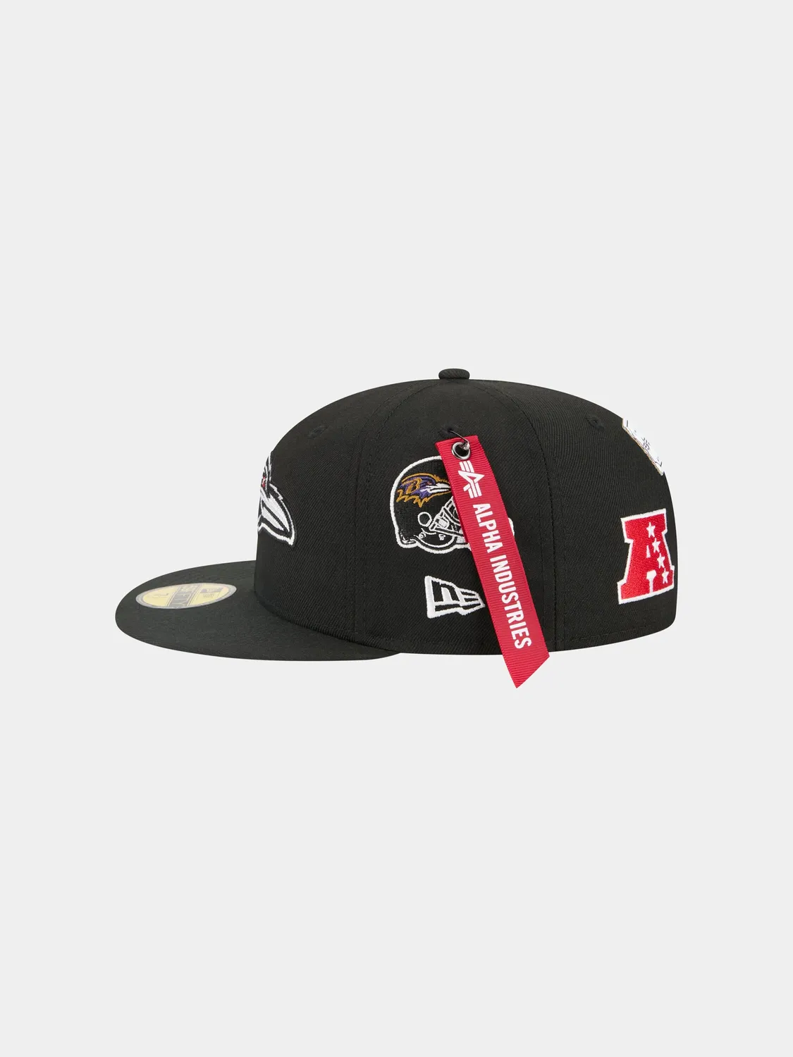 Alpha Industries Ravens 59Fifty casquette fitted noire