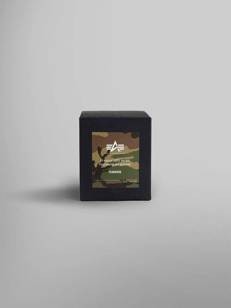 Alpha Industries Alpha Candle bougie Black mèche unique