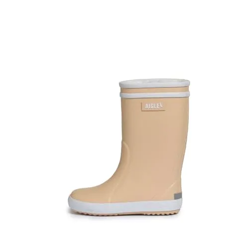 Aigle Lolly Pop Fur bottes caoutchouc sable 24 EU fourrées