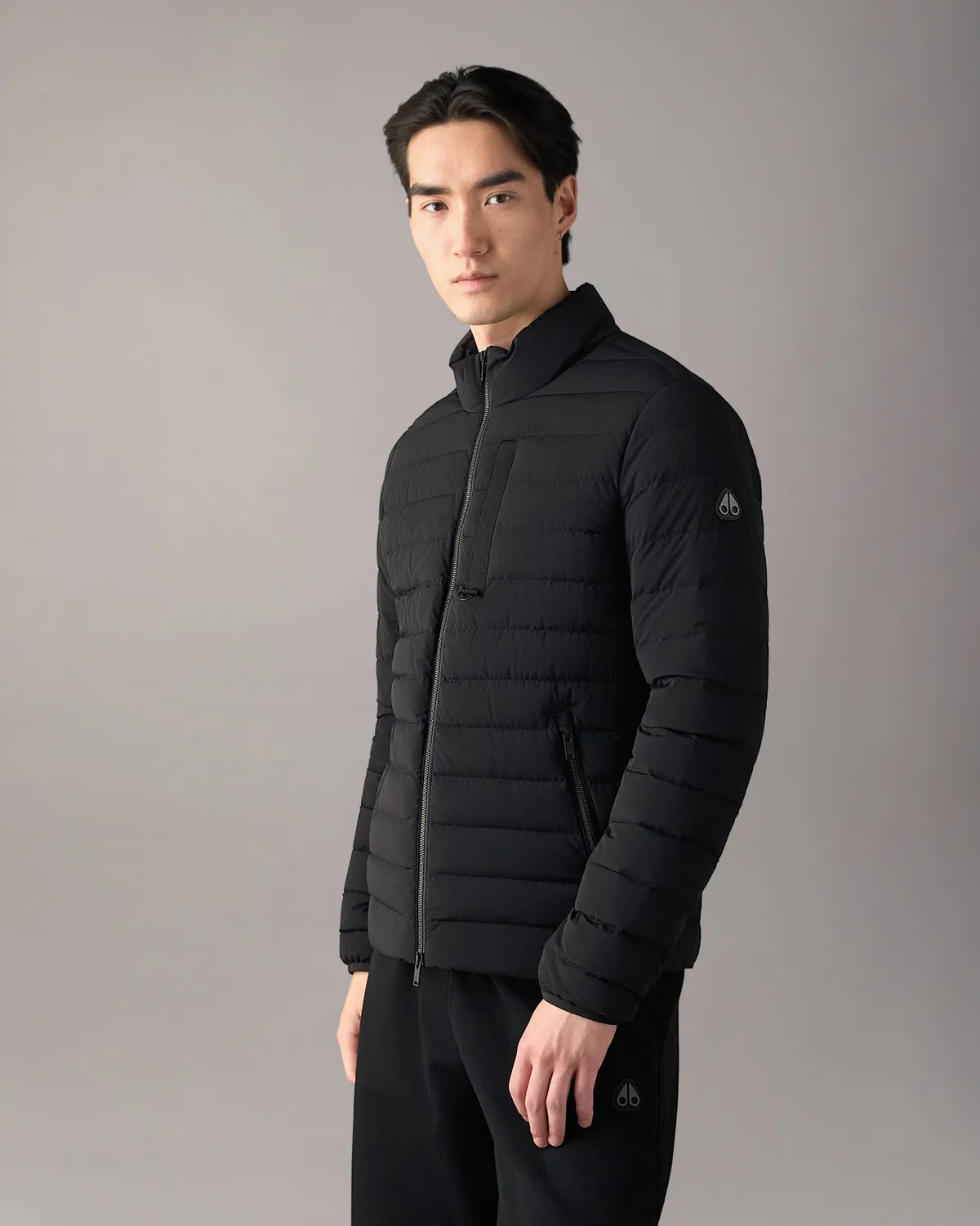 Moose Knuckles Laki Down blouson noir déperlant