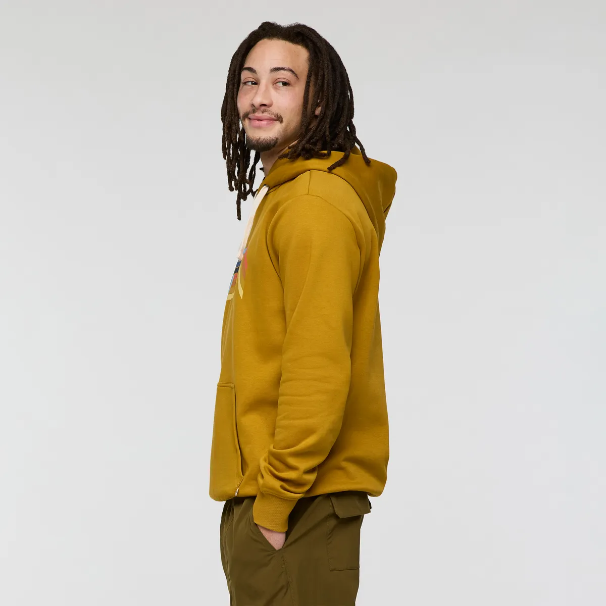 Cotopaxi Melting Sunset Pullover Hoodie Bronze M coton bio