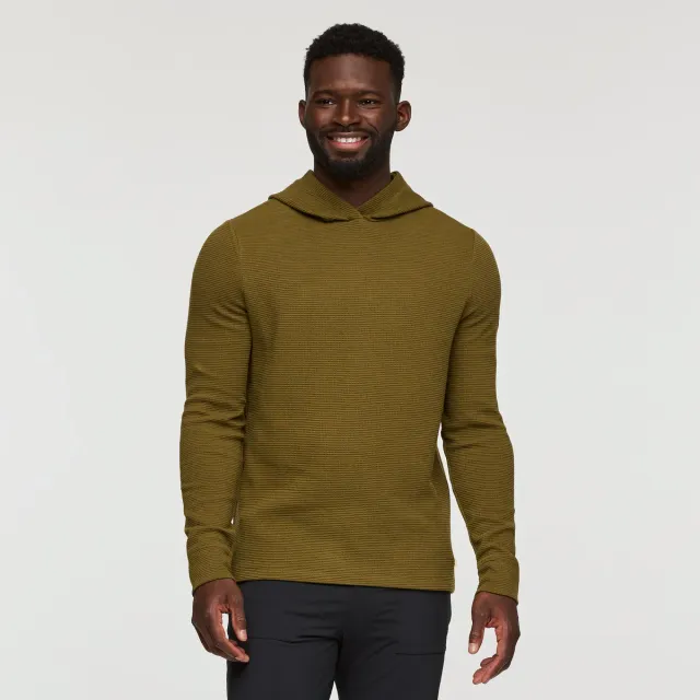 Cotopaxi Atajo Waffle Hoodie homme Live Oak coton