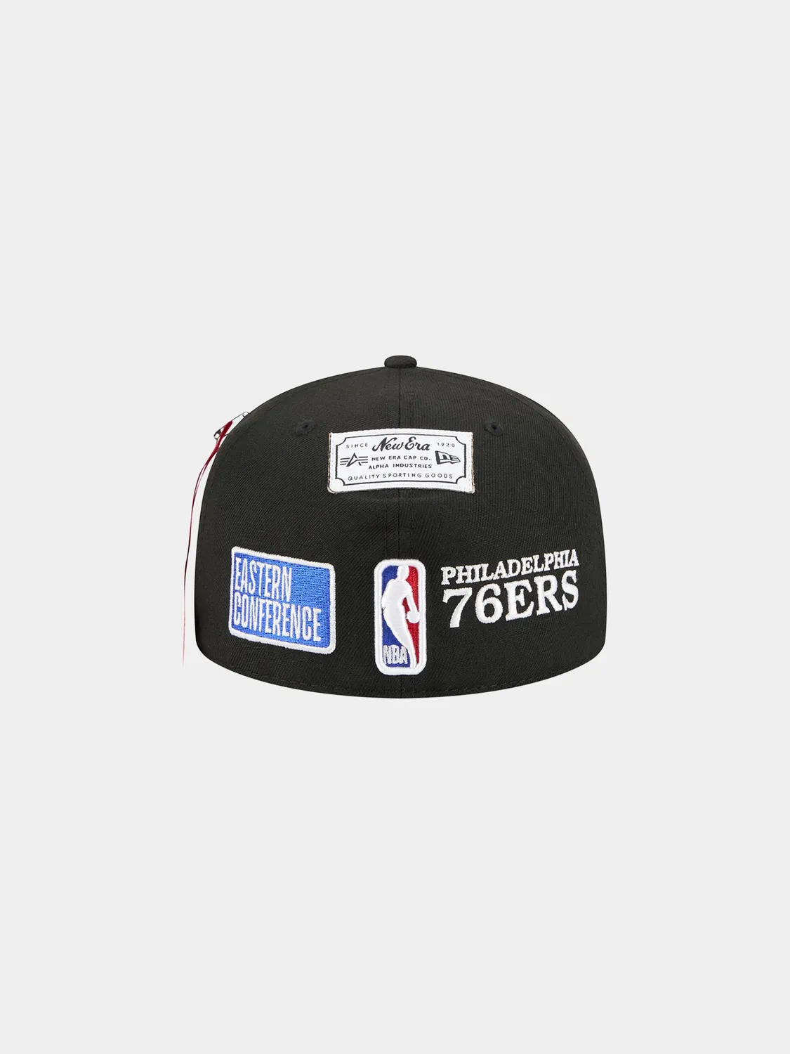 Alpha Industries 76ers 59Fifty casquette fitted noire