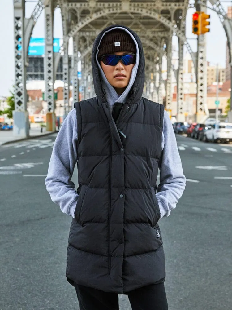 Alpha Industries Sierra Convertible parka femme noir grand froid