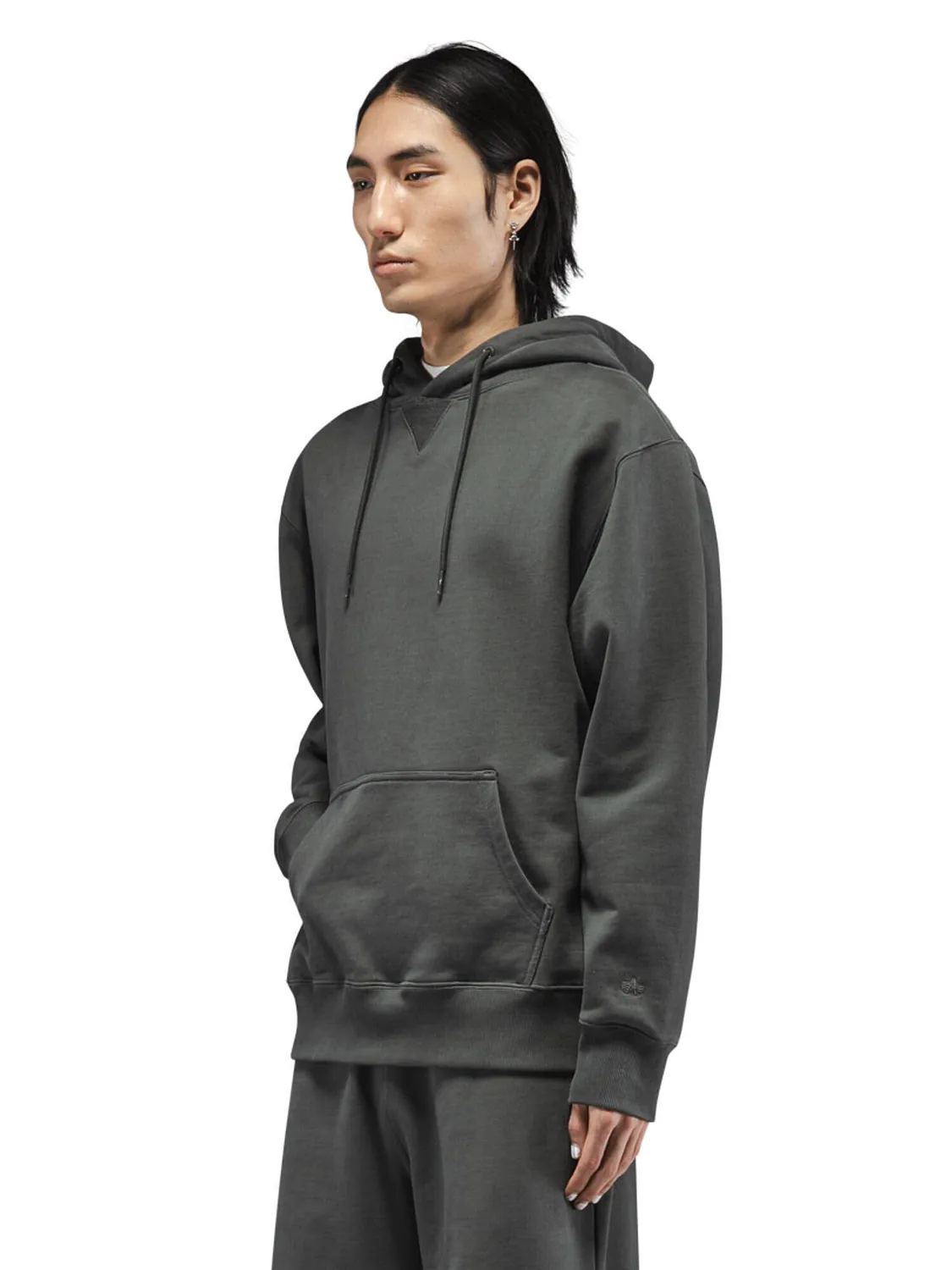 Alpha Industries Essential French Terry Hoodie Gen II hoodie charcoal coton