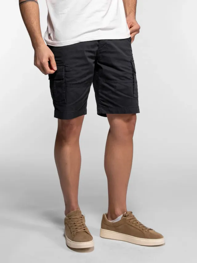 Daytona Bostoni short cargo homme beige toile poches