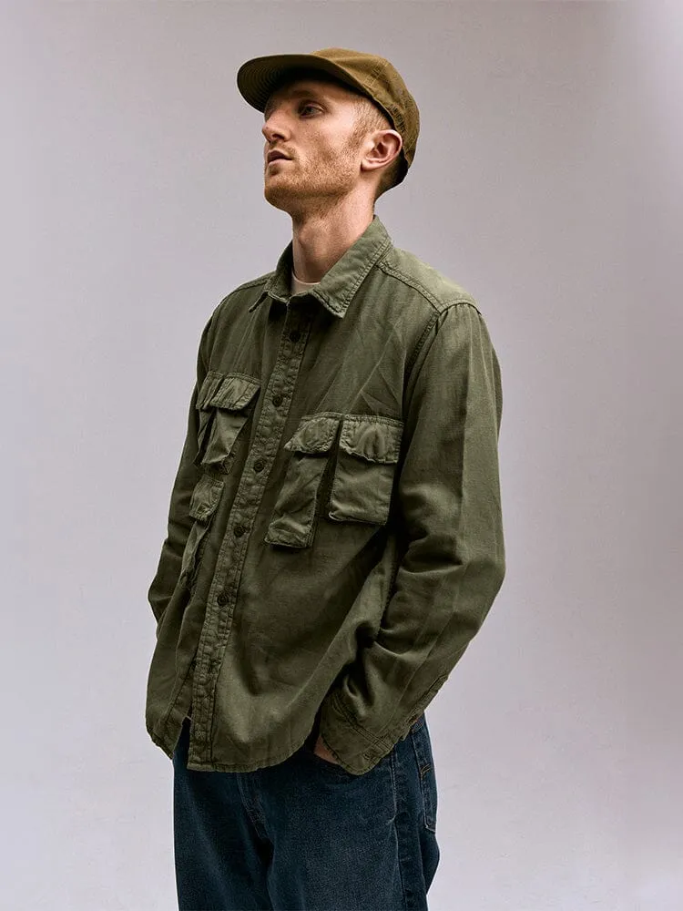 Alpha Industries Multi Pocket chemise manches longues OG-107