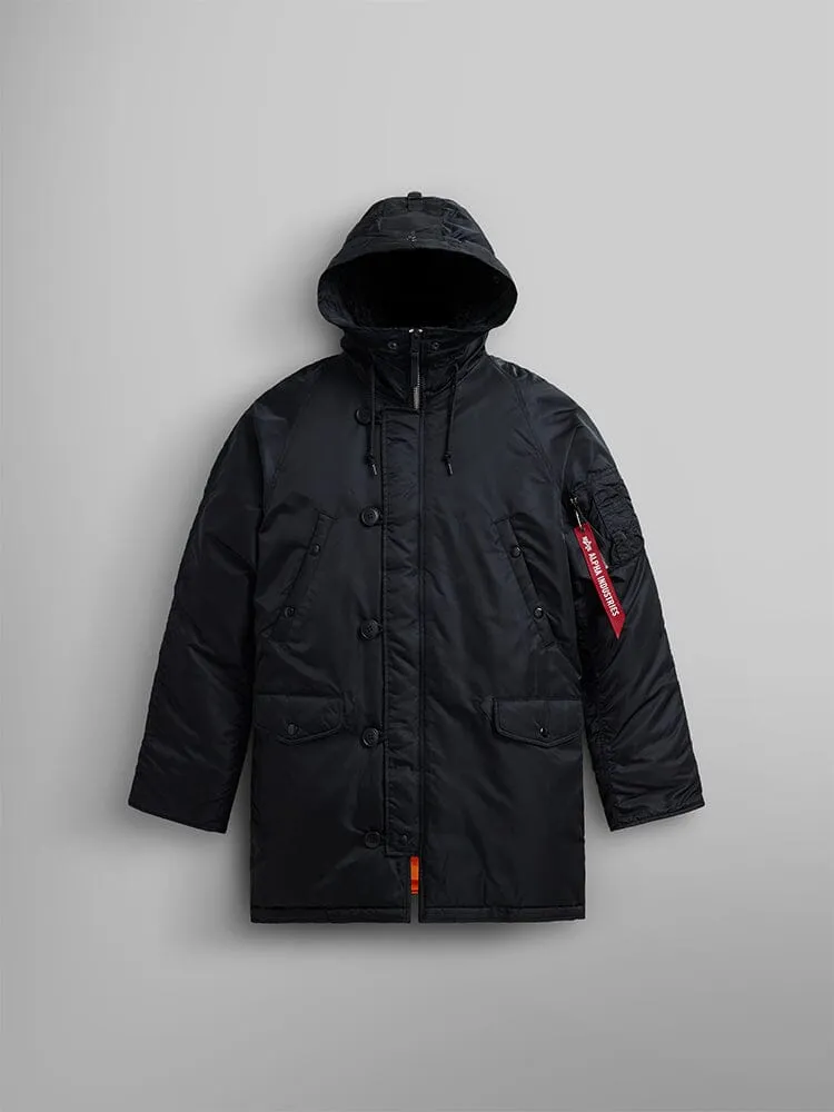 Alpha Industries N-3B Slim Parka noire grand froid