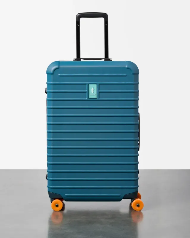 Cotopaxi Coraza valise soute Blue Spruce 4 roues
