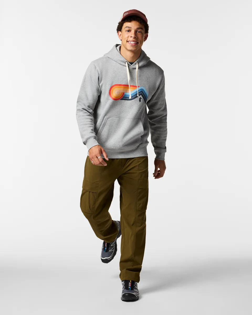 Cotopaxi Melting Sunset sweat capuche homme gris coton bio