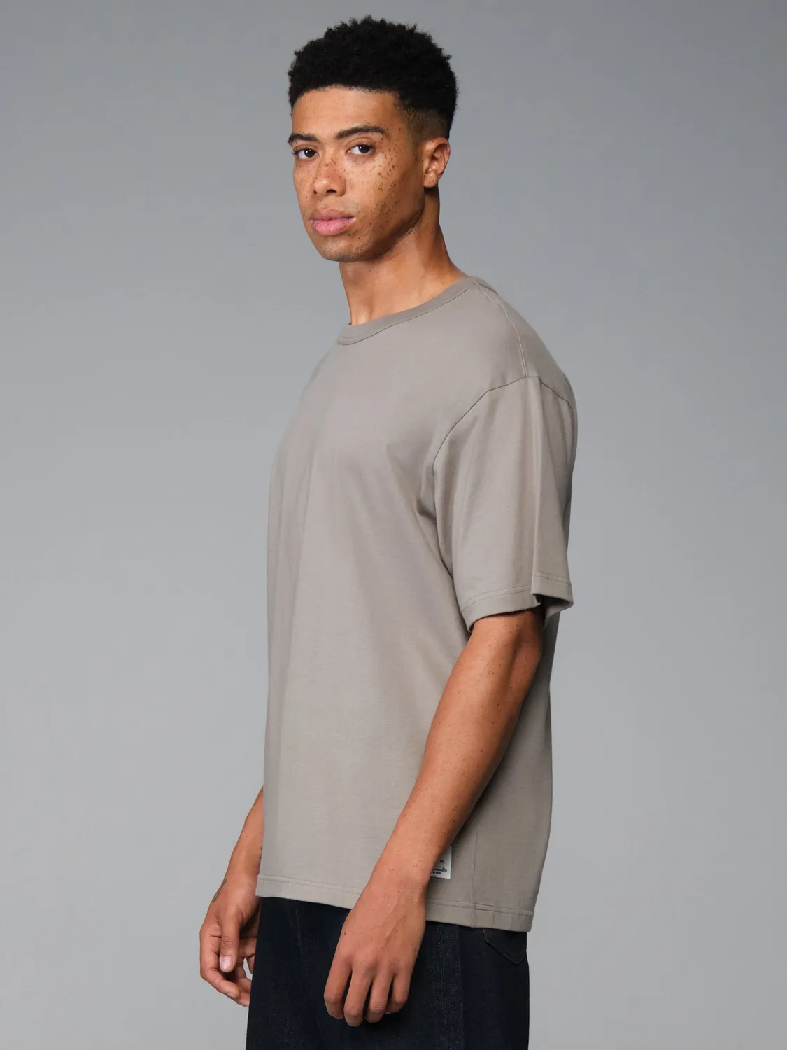 Alpha Industries Essential Destination t-shirt homme gris coton