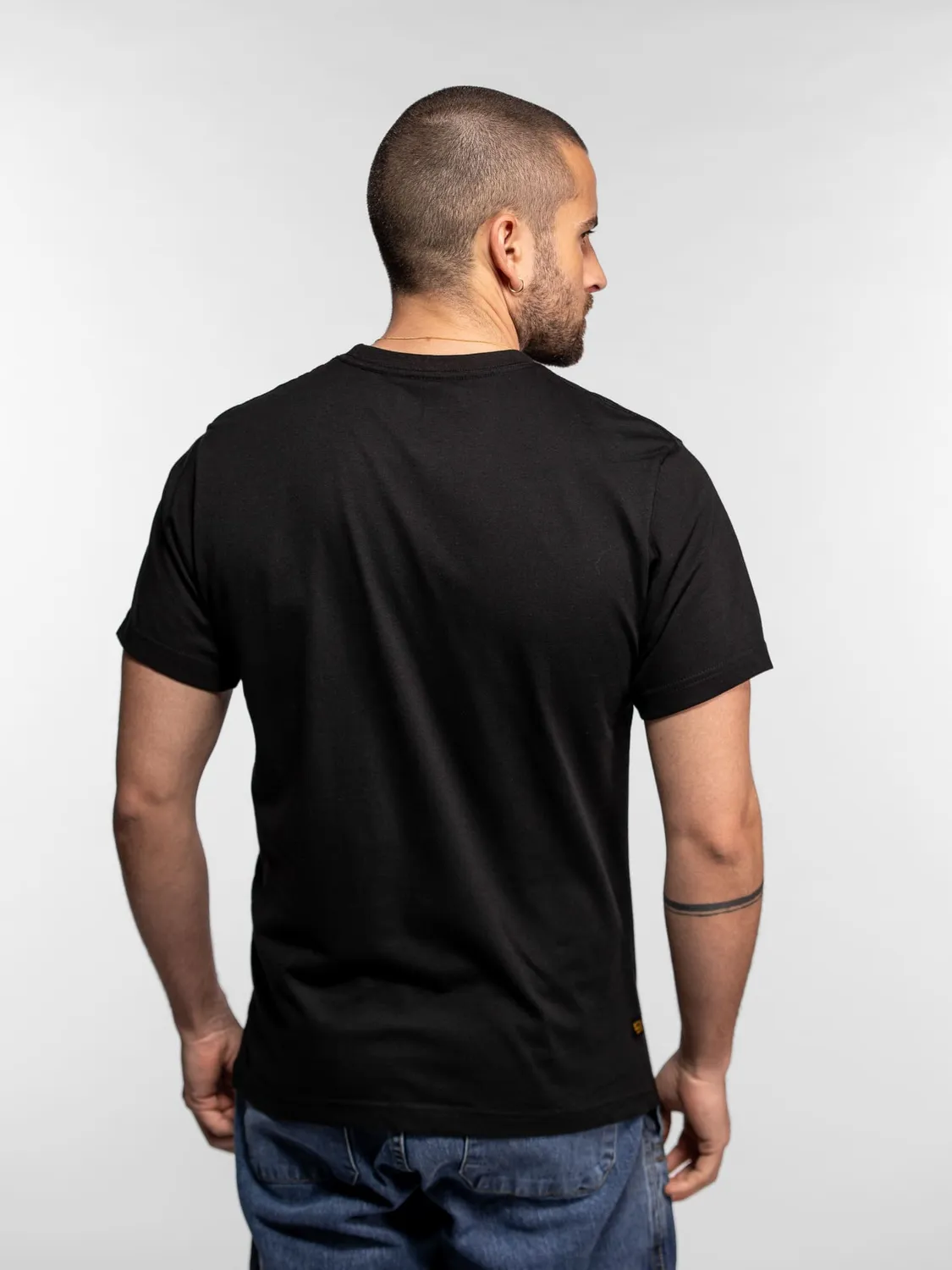 Daytona Vilas t-shirt coton homme beige poche poitrine