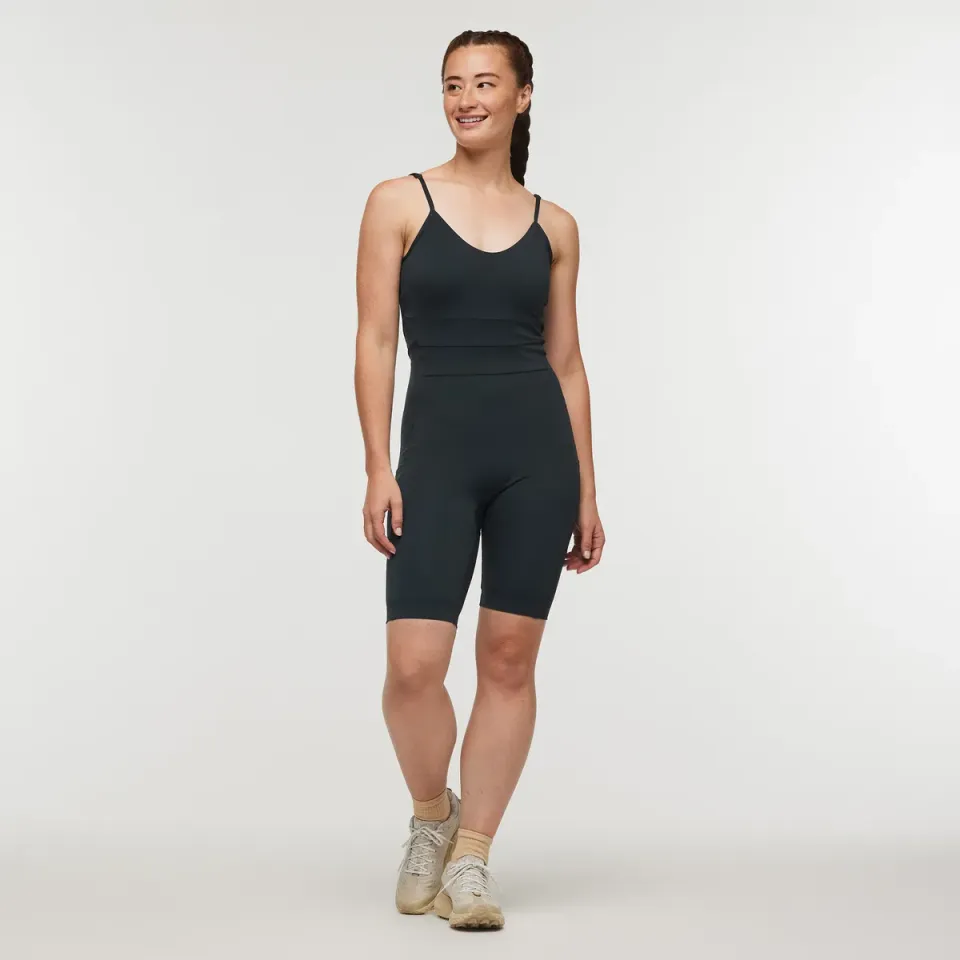 Cotopaxi Muevo bodysuit femme noir recyclé sport