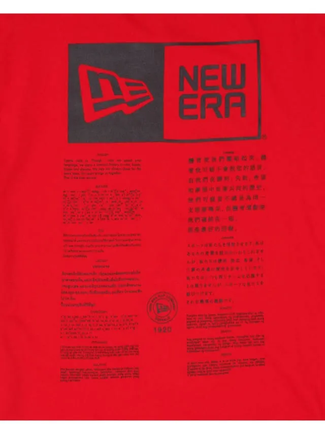 Alpha Industries Chiefs x New Era t-shirt rouge