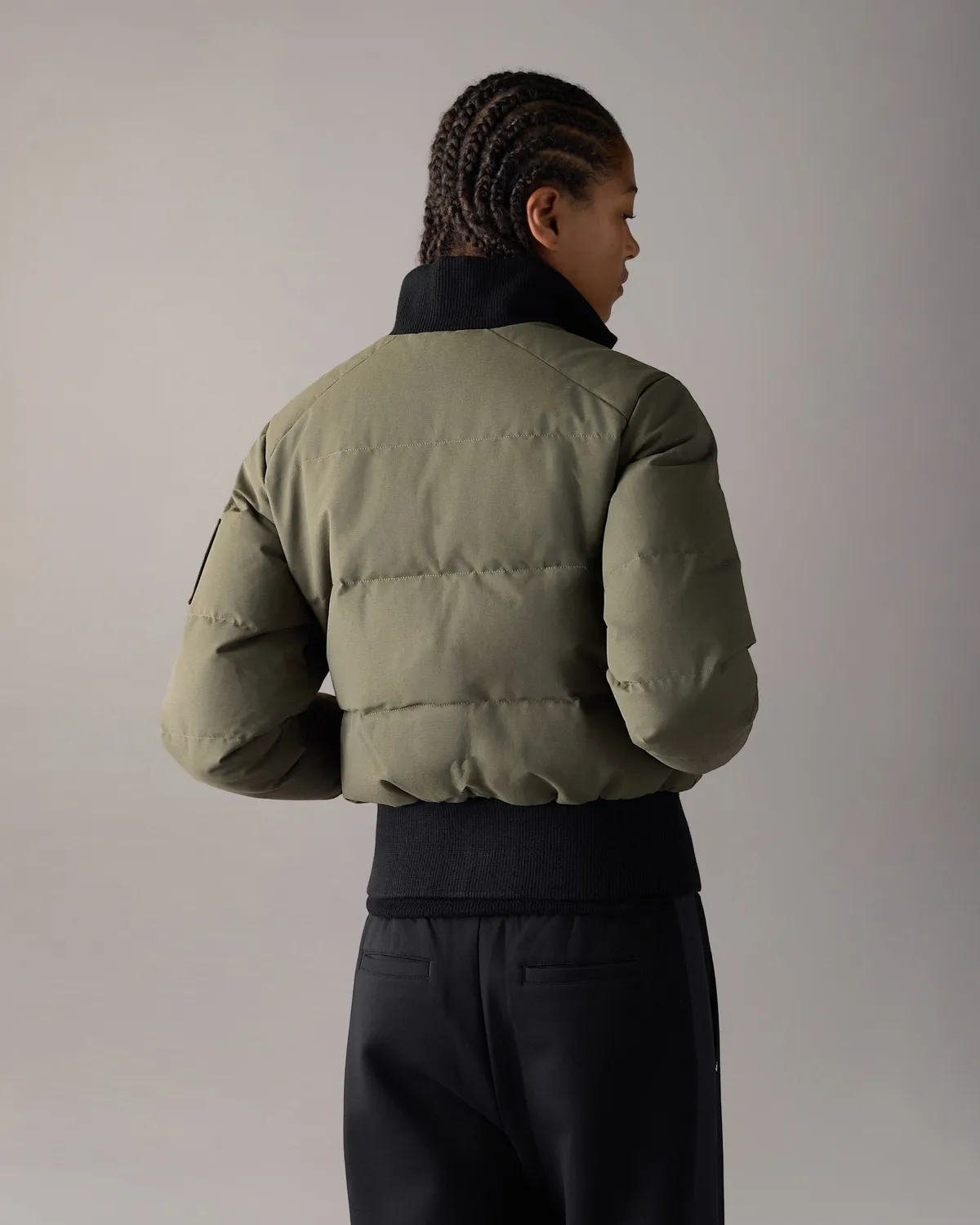 Moose Knuckles Banff Down Bomber bomber Combat duvet hiver