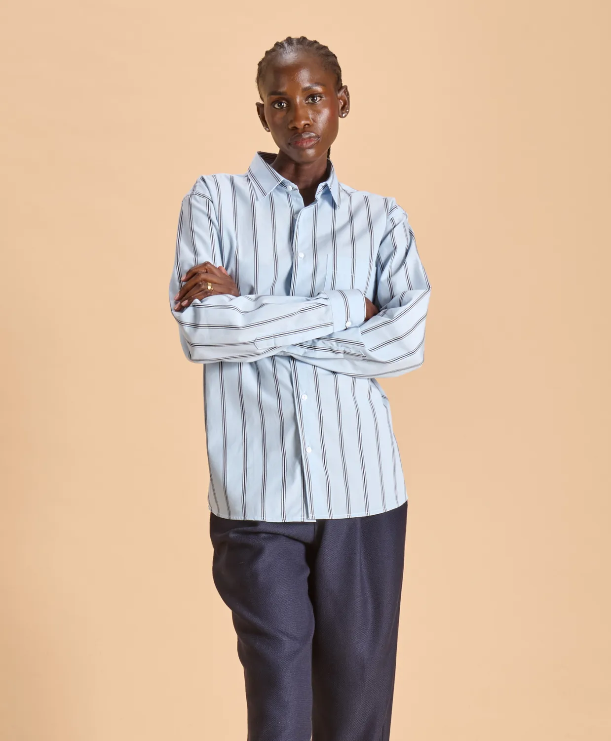 Soubacq La chemise Palazzo chemise popeline mixte